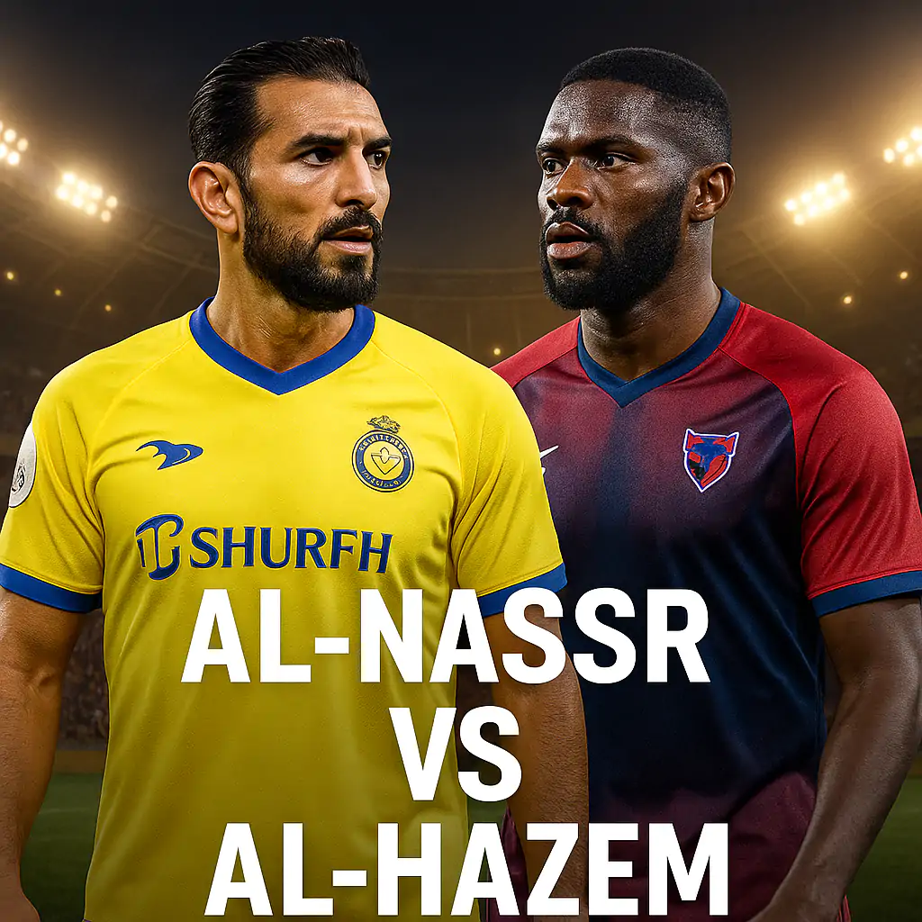 AL Nassr vs Al Hazem Infographics