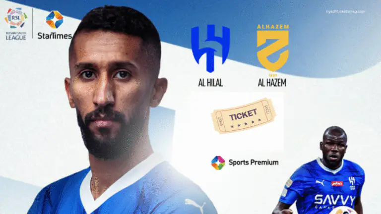 Al-Hilal vs Al-Hazem Tickets