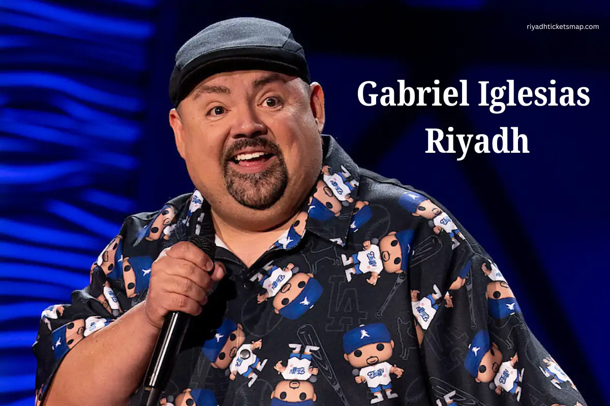 Riyadh Comedy Festival Tickets— Dave Chappelle, Kevin Hart, Gabriel Iglesias 4 Gabriel Iglesias ‘Fluffy’ live in Riyadh at anb Arena, Wed 1 Oct, 9 PM