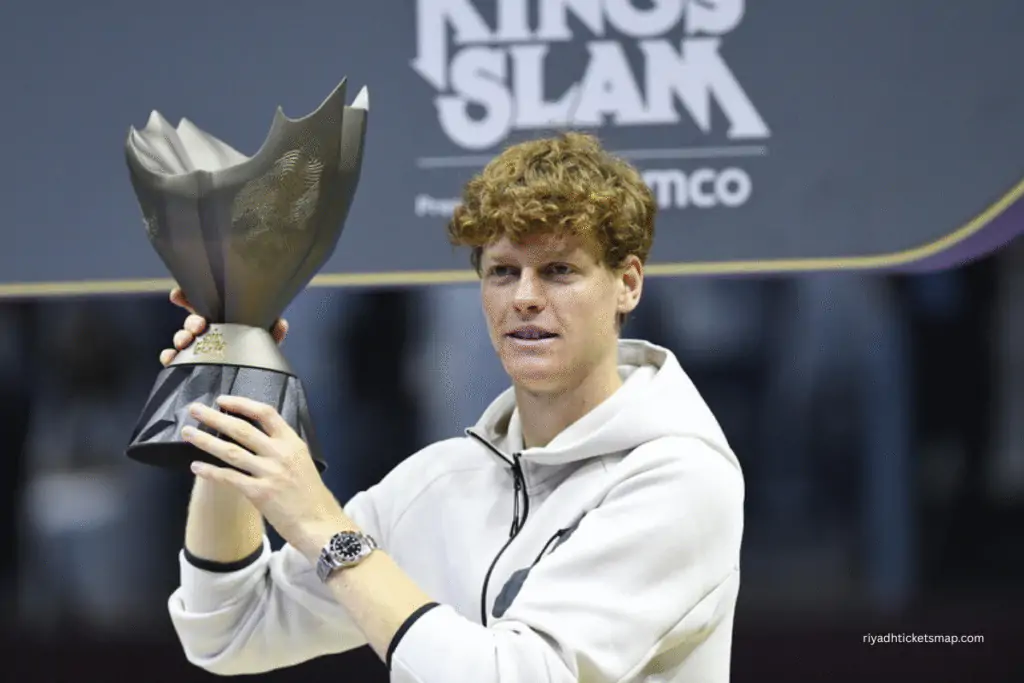 Alcaraz and Sinner Set for Riyadh’s Six Kings Slam Final Tonight 4 Jannik Sinner Crowned Winner of Six Kings Slam