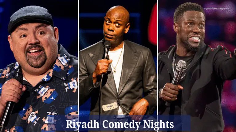 Dave Chappelle, Kevin Hart, Gabriel Iglesias in Riyadh