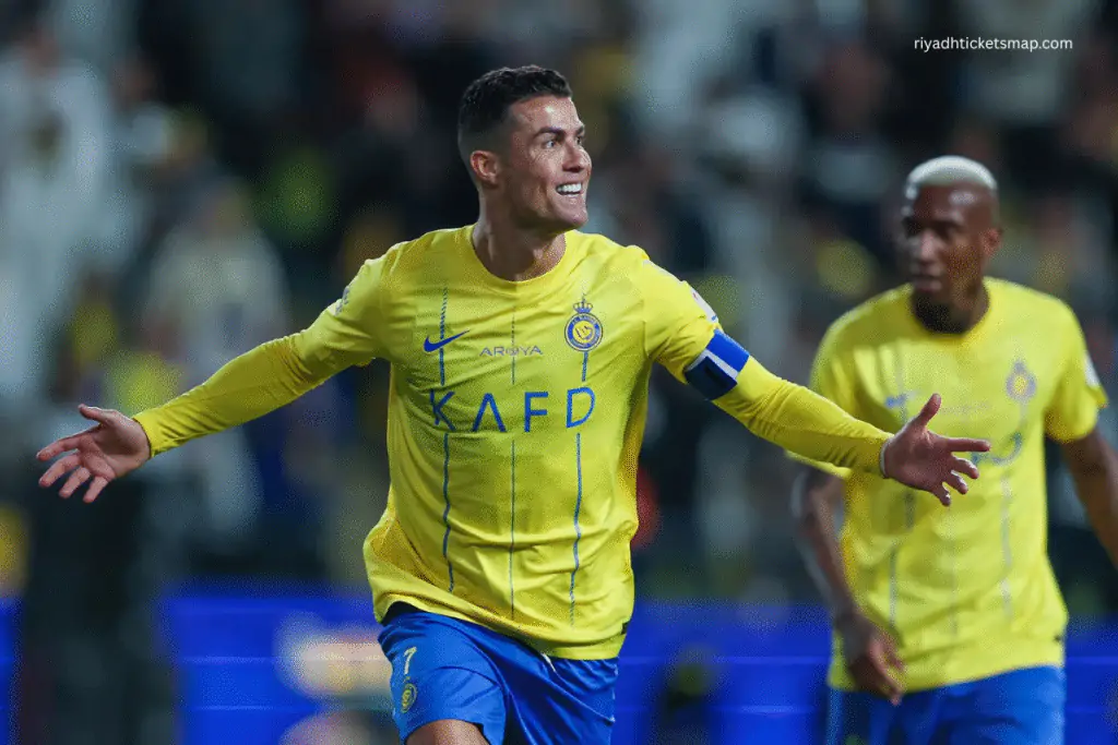 Al Nassr vs Al Fateh Tickets— 14 FEB 2026, Stats, Fixture & Lineup 6 Ronaldo celebrates goal