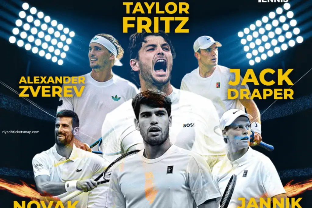 Six kings Slam Tennis players