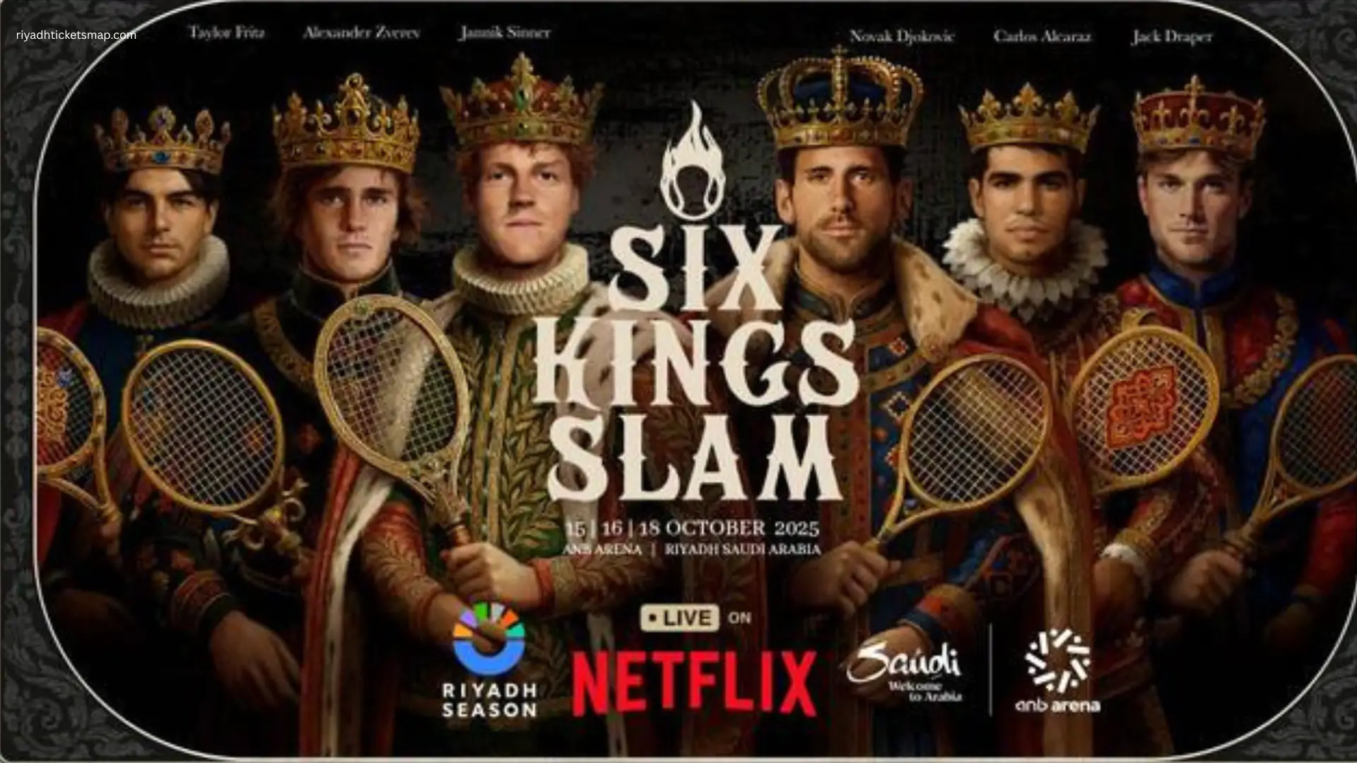 6 Kings Slam 2025 banner