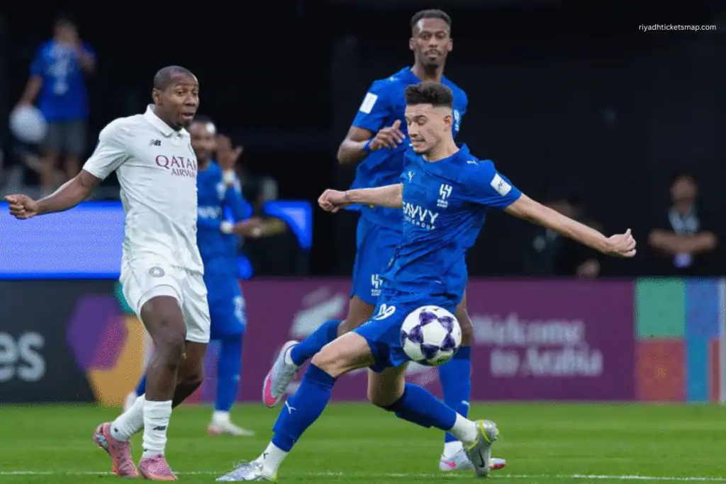 Al-Hilal PIF Sale: What It Means for the SPL 3 Al Hilal players faces Al Sadd players