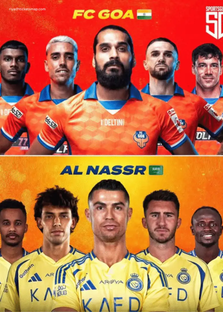 Al-Nassr vs FC Goa Tickets — Lineup, Fixture and Stats 4 Al Nassr and Goa players
