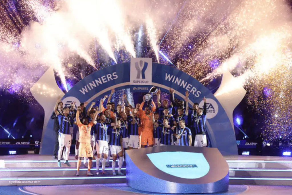 How to Buy King Fahd Stadium Tickets for Football & WWE 3 Inter beat city rivals AC Milan to claim Italian Super Cup at the King Fahd Sports City Stadium