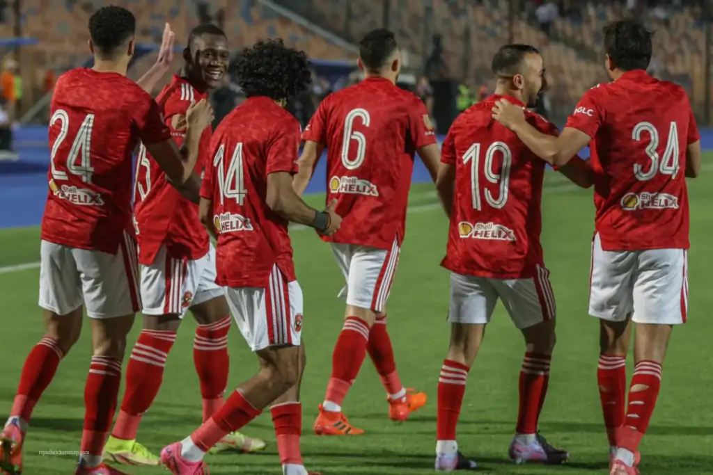 Al-Ahli 2026: Squad, Fixtures, Standings & Star Players 14 AHli players goal celebration