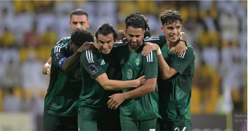 Al Ahli players