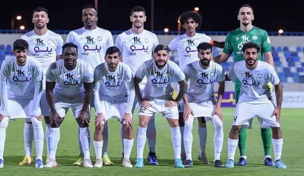 Meet the US Trader Who Bought a Saudi Football Club 7 Al Akhdoud Team photo