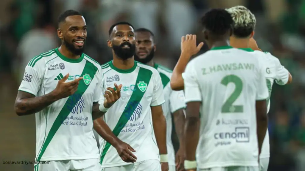 Al Ahli Reclaim Saudi Pro League Top Spot — Own Goal Sinks Al Riyadh as Title Race Gets Ruthless 3 Al Ahli players celebrate a goal during a Saudi Pro League 2026 match in Riyadh
