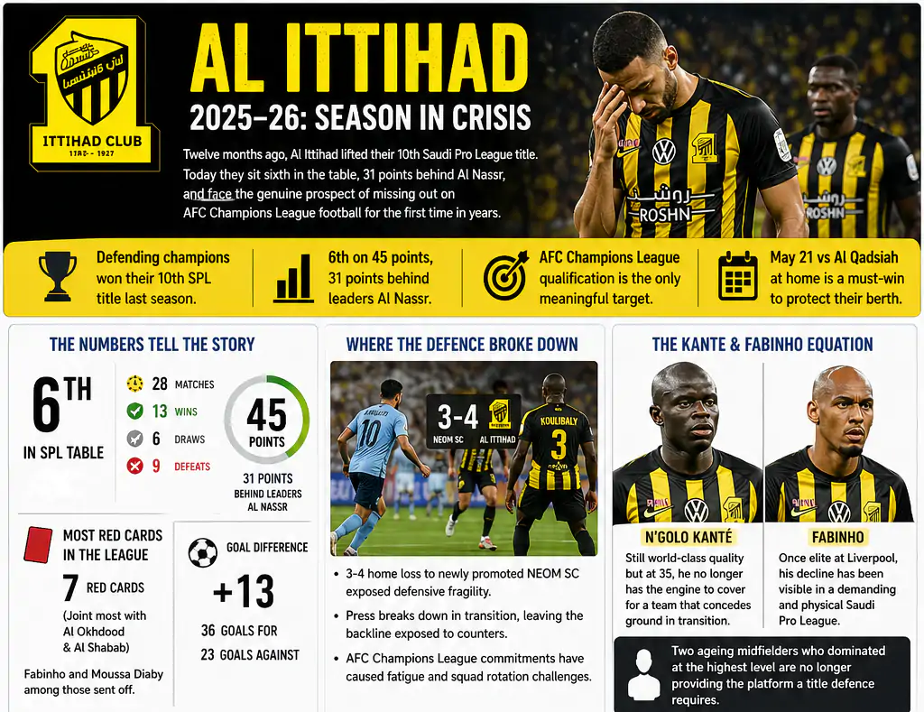 Al Ittihad's SPL Title Defence: What Went Wrong in 2026-26 3 al ittihad crisis